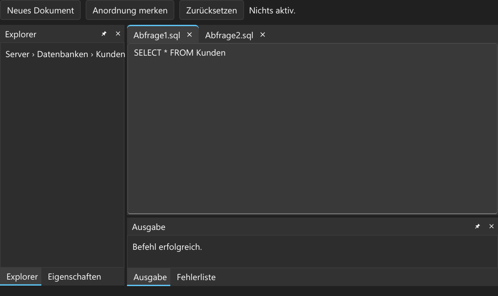 Vorführung: Andocken