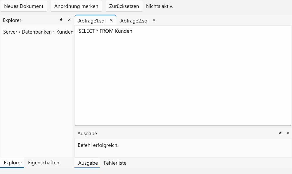 Vorführung: Andocken