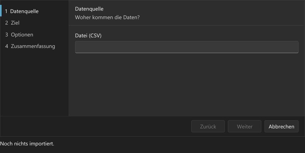 Vorführung: Assistent