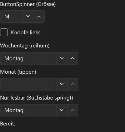 Vorführung: ButtonSpinner