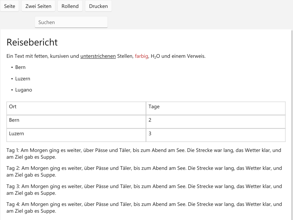 Vorführung: FlowDocumentReader