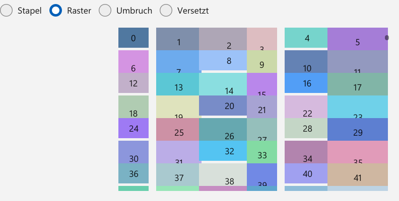 Vorführung: ItemsRepeater