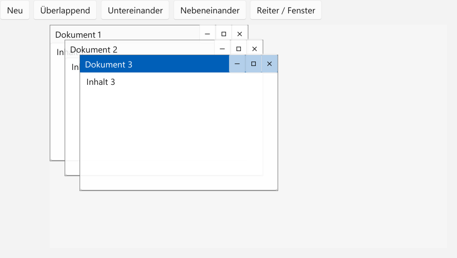 Vorführung: MDI