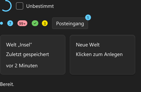 Vorführung: Ring, Abzeichen und Karten