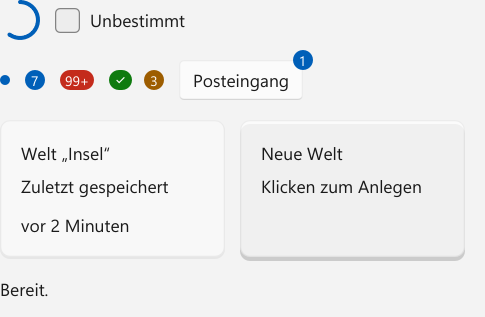 Vorführung: Ring, Abzeichen und Karten
