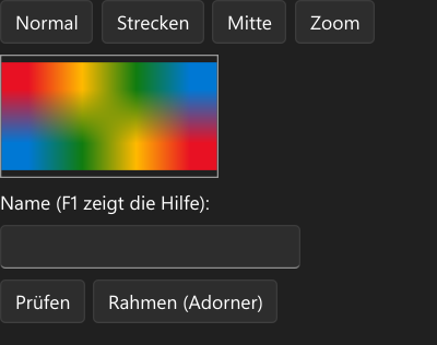 Vorführung: Komponenten (WinForms, WPF)